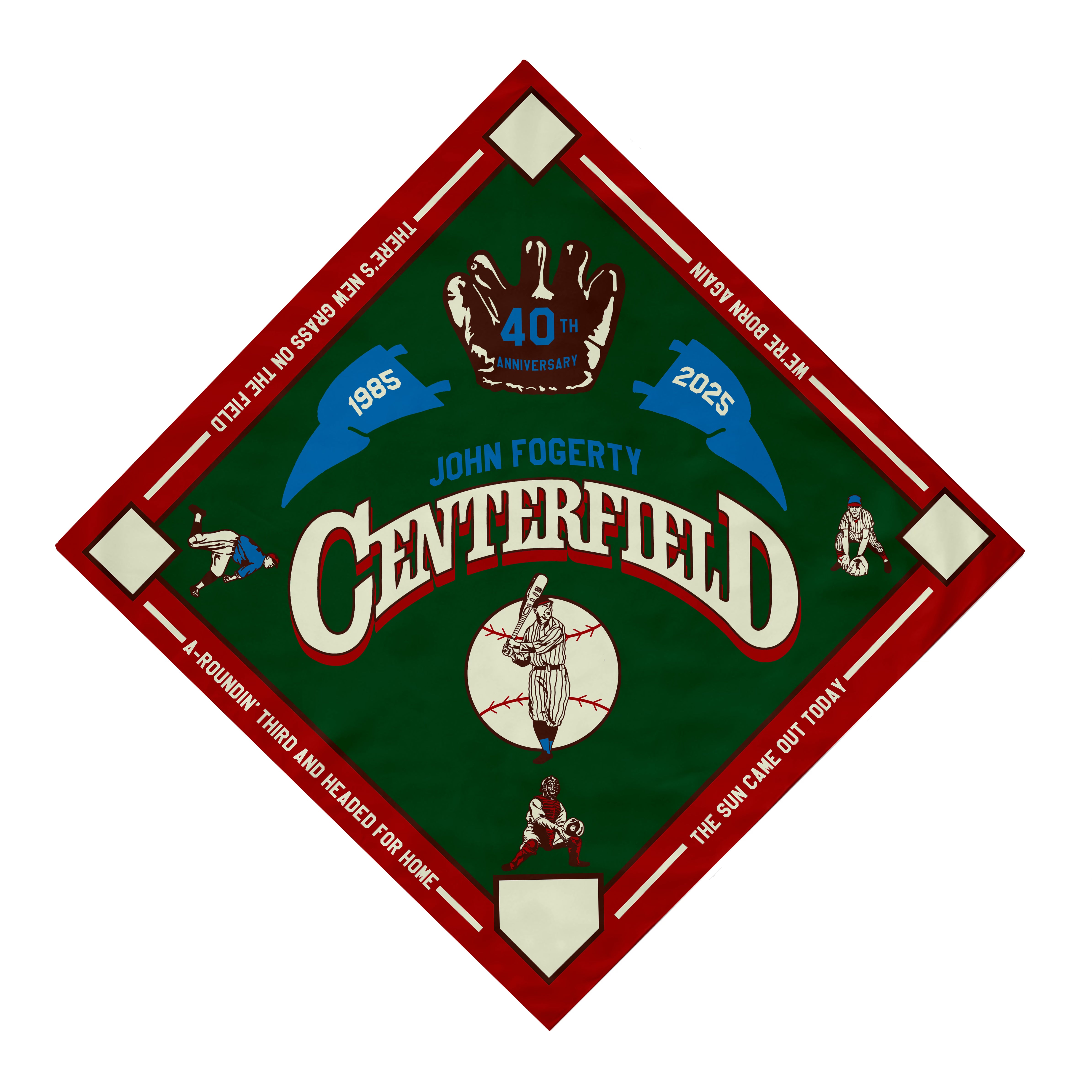 Centerfield 40th Anniversary Collectors Bandana – Fogerty's Factory ...