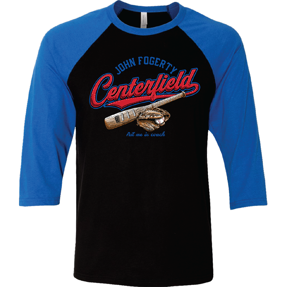 Centerfield Raglan Fogerty Baseball T-shirt