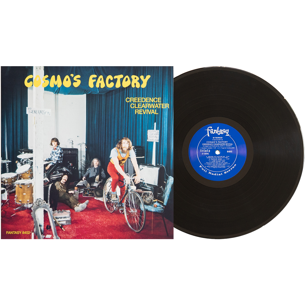 Cosmo's Factory Vinyl-Signed by John Fogerty)