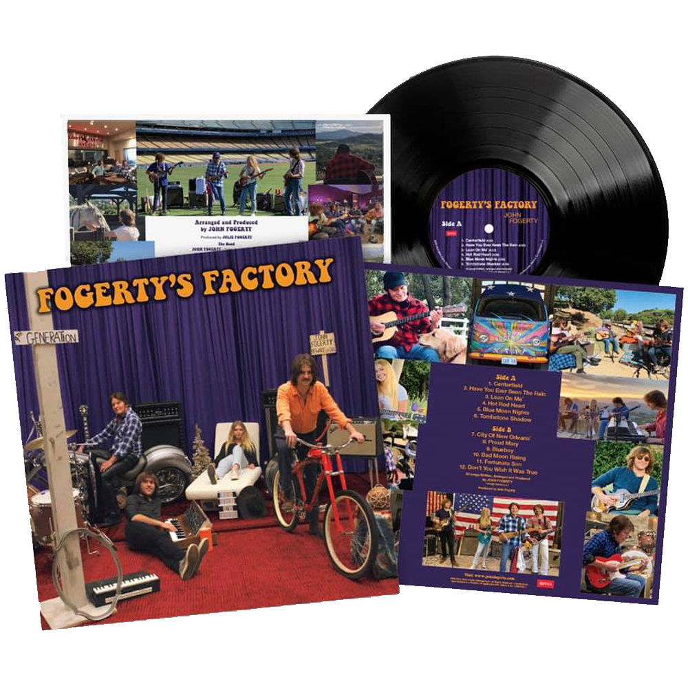 Fogerty's Factory Vinyl -(Signed by all members of Fogerty's Factory)