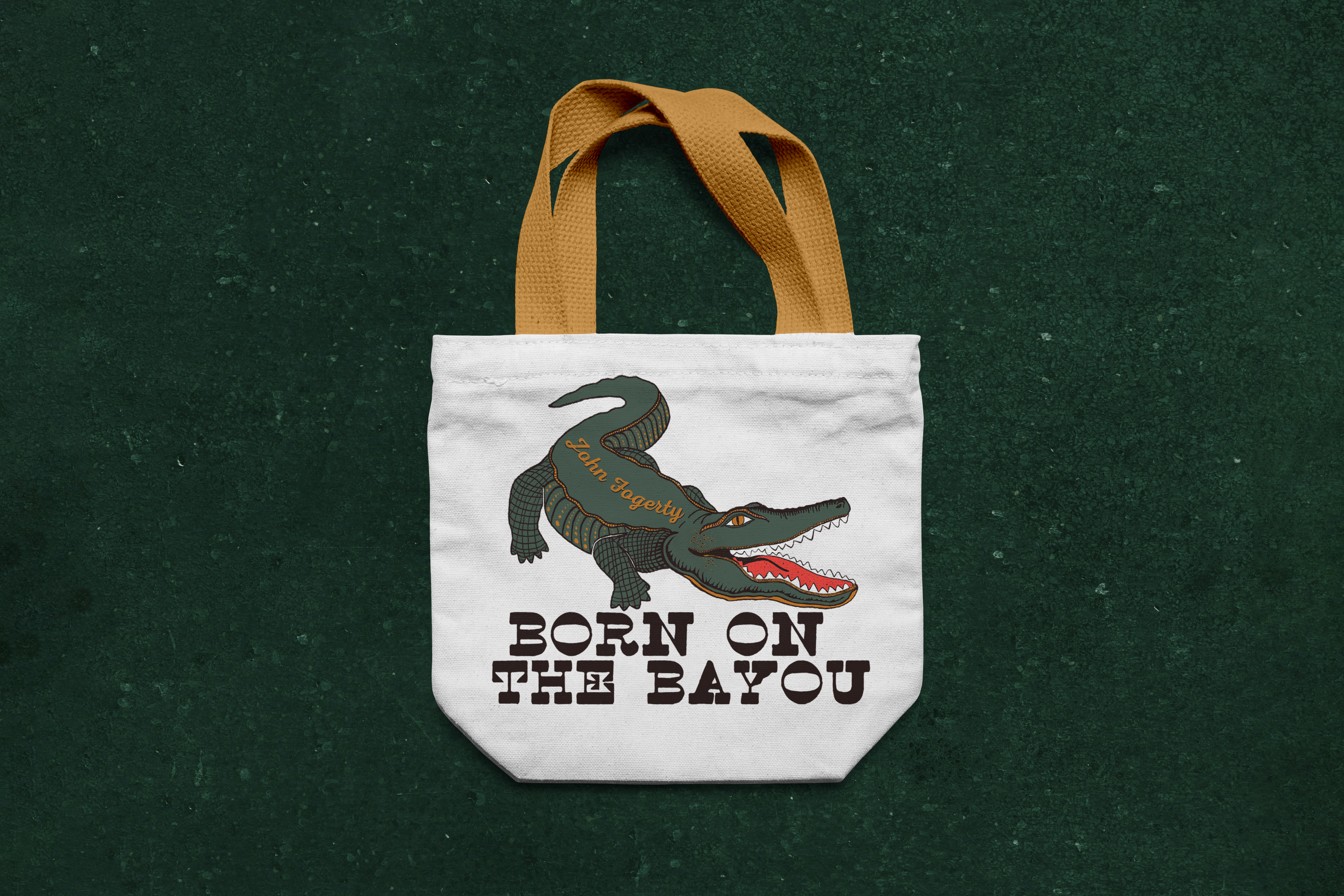 Born On The Bayou Tote bag