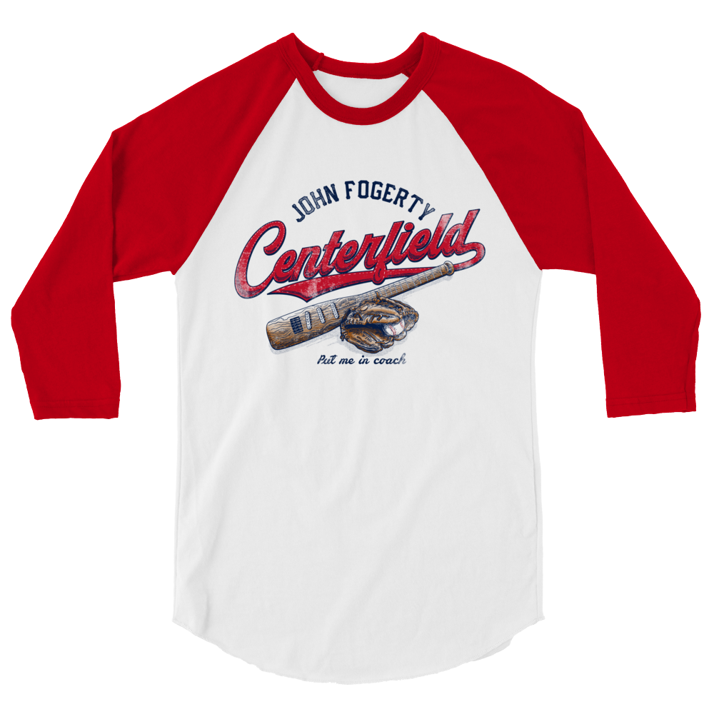 Centerfield Raglan Fogerty Baseball T-shirt