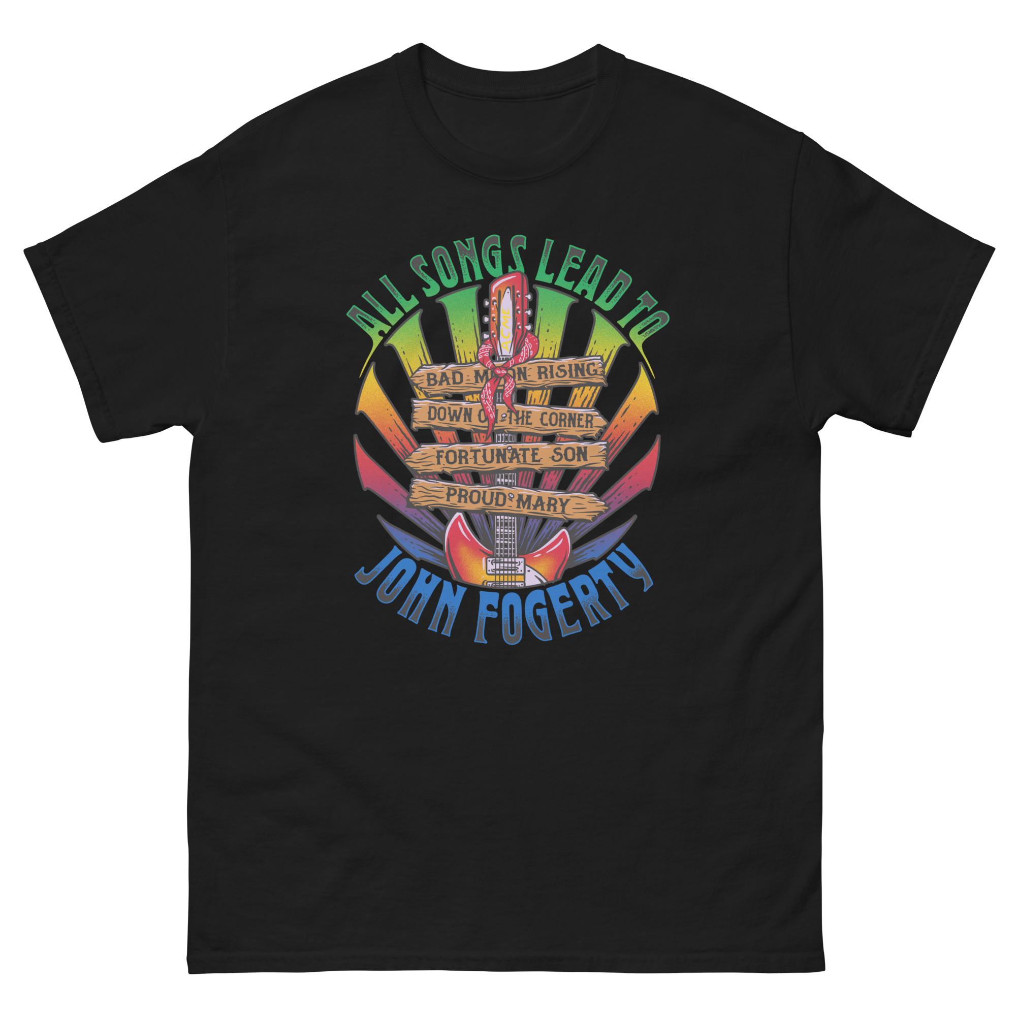 All Songs Lead To Fogerty Men's Tee