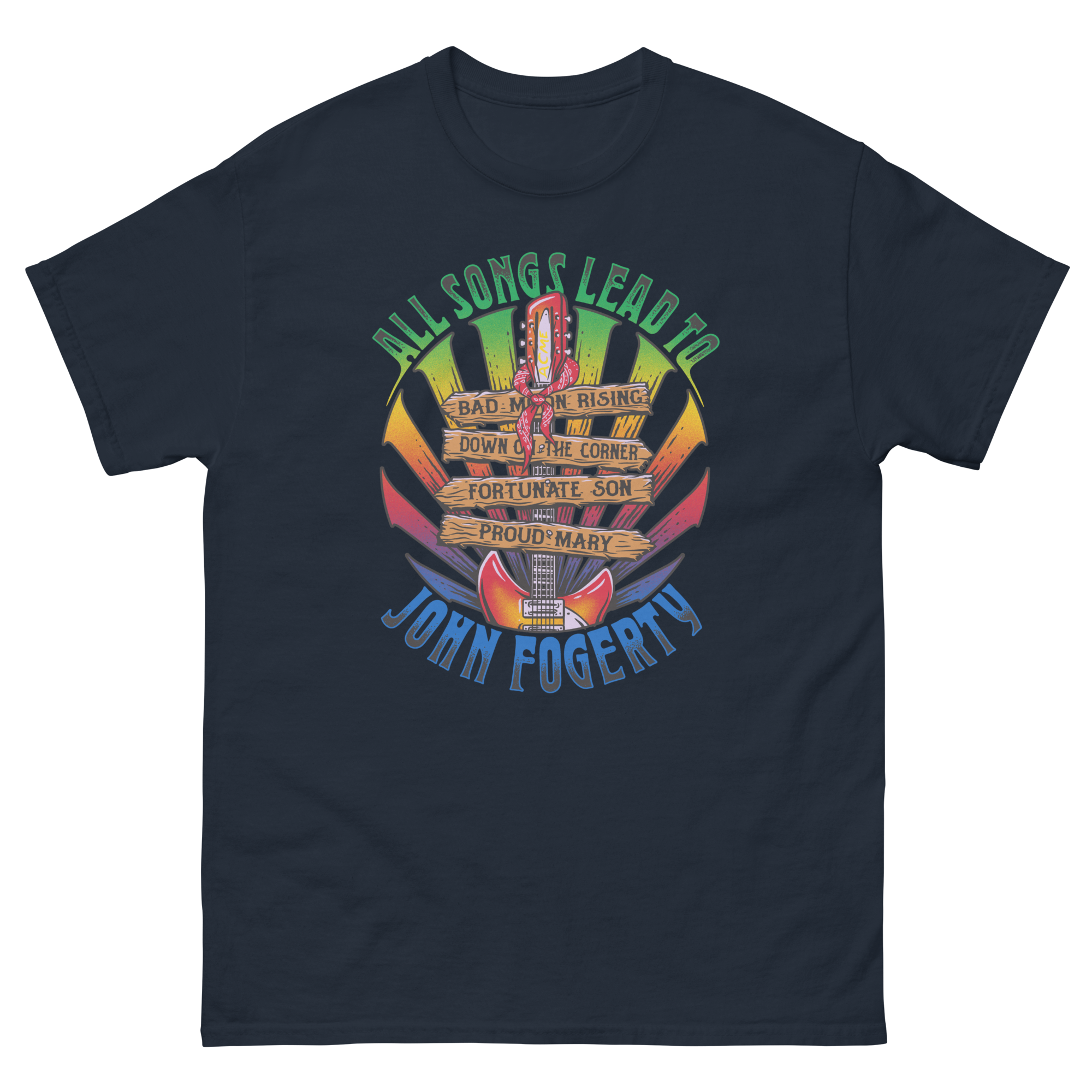 All Songs Lead To Fogerty Men's Tee