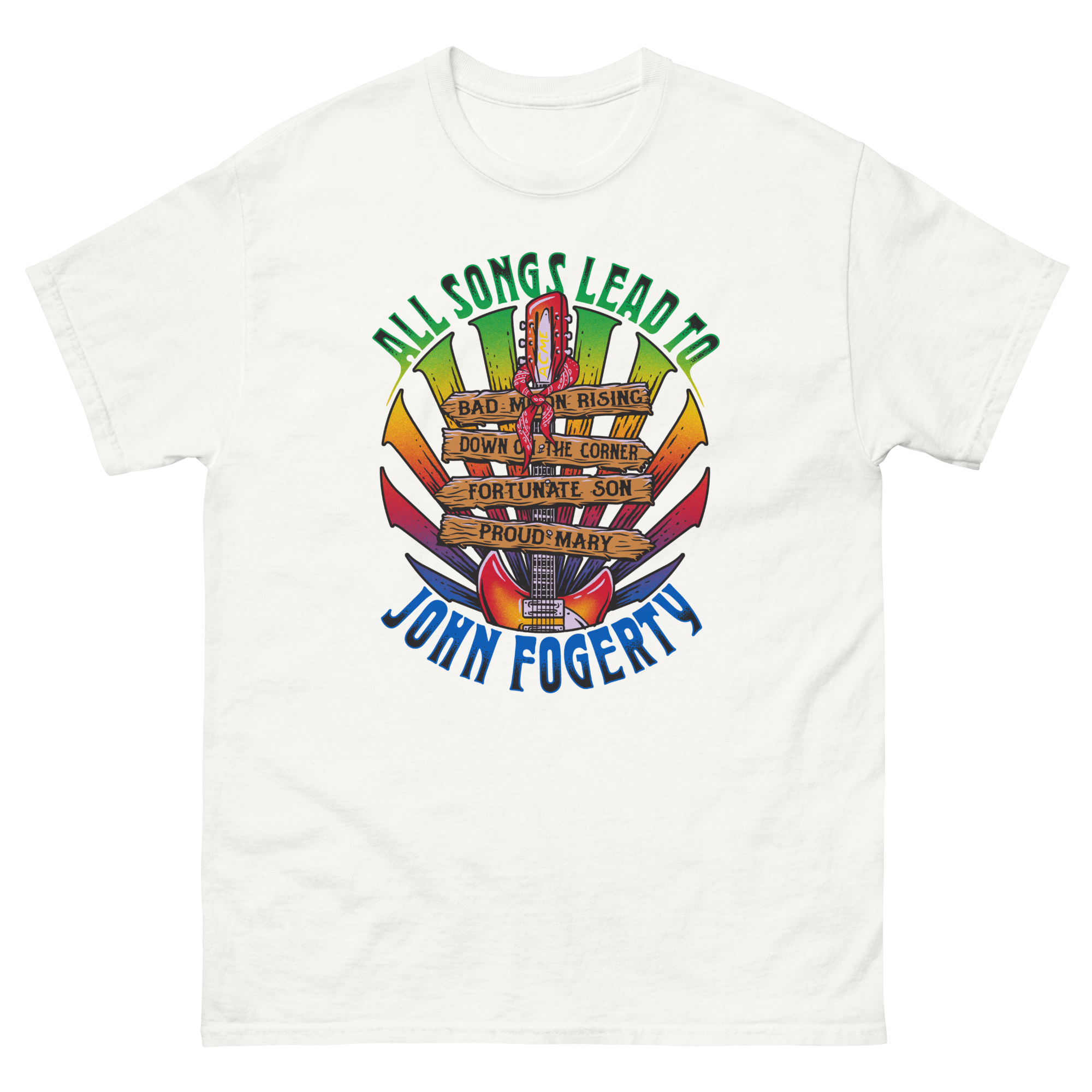 All Songs Lead To Fogerty Men's Tee