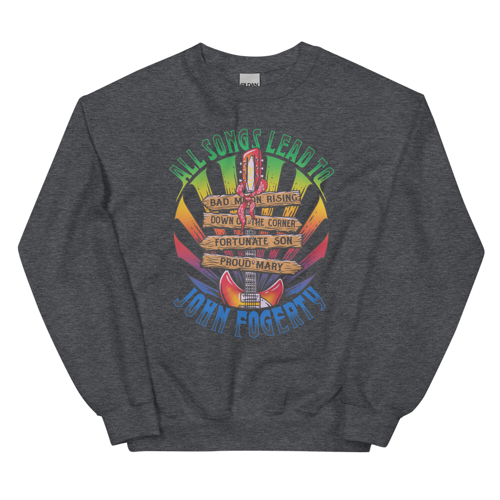 All Songs Lead To Fogerty Unisex Crewneck Sweatshirt