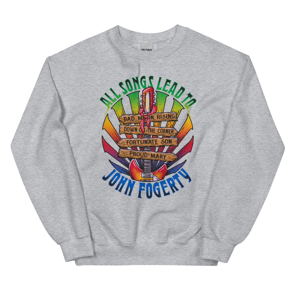 All Songs Lead To Fogerty Unisex Crewneck Sweatshirt