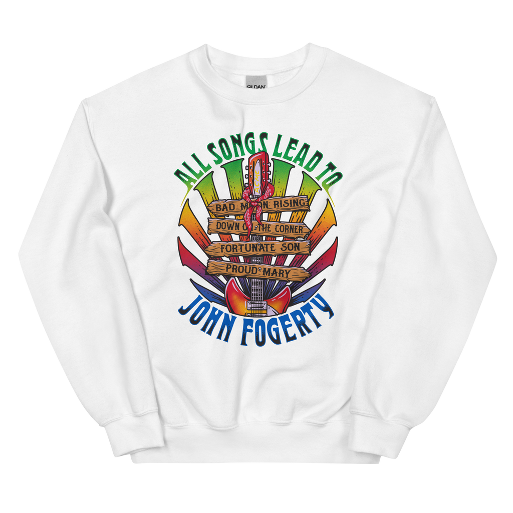 All Songs Lead To Fogerty Unisex Crewneck Sweatshirt