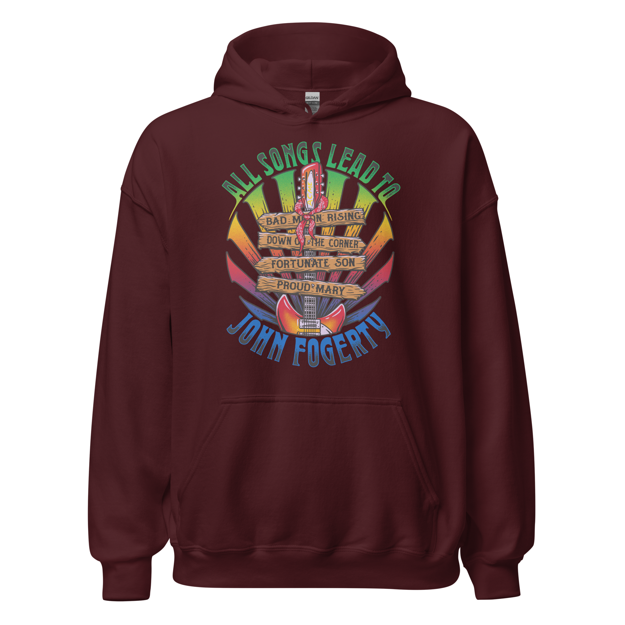 All Songs Lead To Fogerty Unisex Hoodie