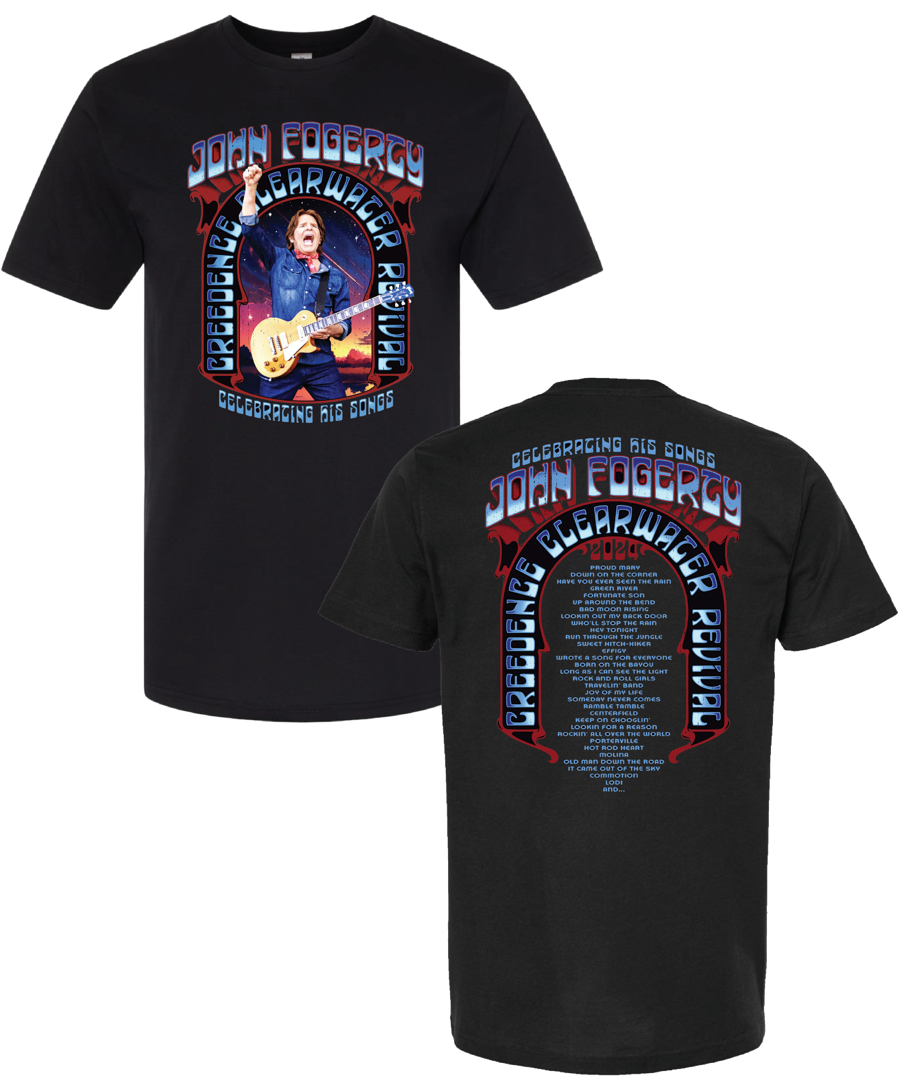 John Fogerty/ CCR Celebrating Songs T-shirt