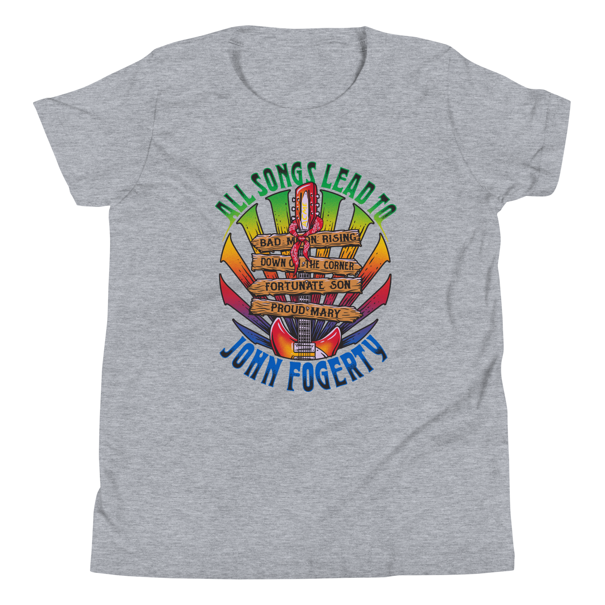 All Songs Lead To Fogerty Youth Tee