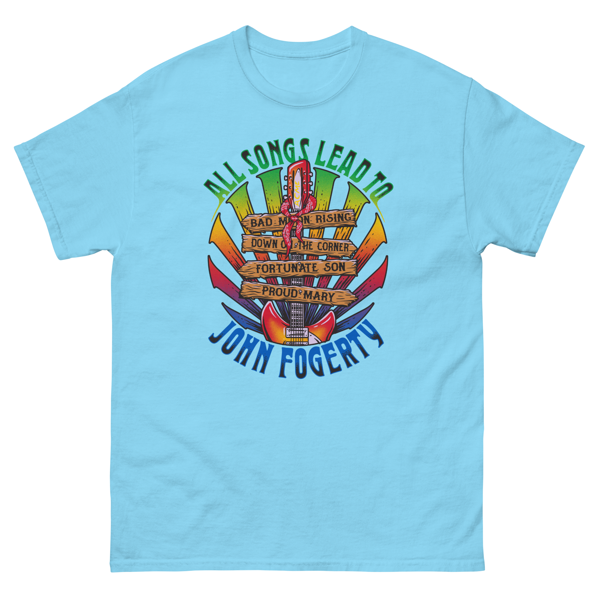 All Songs Lead To Fogerty Men's Tee