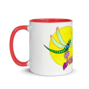 John Fogerty Dragonfly Mug with Color Inside