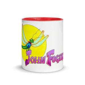 John Fogerty Dragonfly Mug with Color Inside